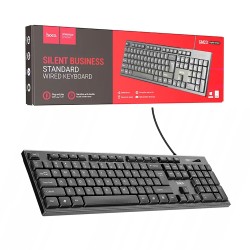 Hoco Business Wired Keyboard GM23 Ice Wolf English Version Black Hoco Business Wired Keyboard GM23 Ice Wolf English Version Black